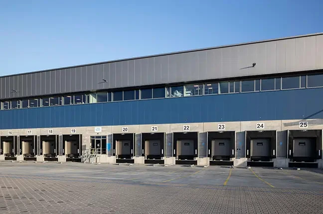 Distributiecentrum bouwen